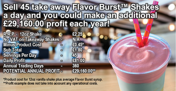 Flavor Burst for Soft Serve &#038; Thick Shake